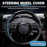 Anti-Slip Steering Wheel Cover (2 Side Set)