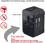 TrioCharger™️ All in One Worldwide Travel Adapter